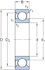 SKF Rillenkugellager 6002-Z - More 2