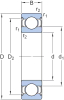 SKF Rillenkugellager 6007-2Z - More 2