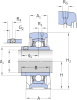 SKF Y-Stehlagereinheit
SYF 50 TF - More 2