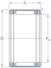 SKF Nadelhülse
HK 2530.2RS - More 2