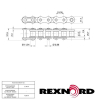 Rex Rollenkette ANSI 60-1
DIN 8188 - More 2