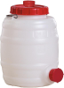 Fass 10 l
H 310 mm D 235 mm weiß - More 2