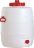 Fass 80 l
H 623mm D 486 mm weiß - More 2