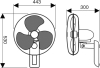 Wand-Ventilator
H 530 mm
Luftmenge 4200 m³/h - More 2