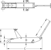 Rangierheber 1,6 t
Lufthydraulisch - More 2