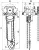 Kombifahrwerk LHT-G-030L
mit Haspelfahrwerk
und Flaschenzug Hub 3,0m - More 2