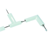 T-Stück Kabelbrücke
B300xT200xH20 mm
1 Kammer H16xB18 mm - More 2