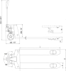 Hubwagen 2500kg VG/PUR
rot, montiert - More 2
