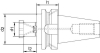 Aufsteckf.D.JISB6339ADB
 BT50-27          Haimer - More 2