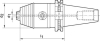 Kurzbohrf. D69871 ADB R/L
0,3- 8 SK40 WTE - More 2