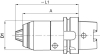CNC-Kurzbohrf. D69893 IK
1-16mm HSK 63 FORMAT - More 2