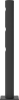 Eckpfosten links Delta
für Schwingtür JULIET
H1200xD110 mm schwarz - More 2