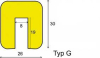 Warn- und Schutzprofil
Typ G lfm, ge/sw - More 2