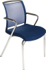 4 Fußstuhl Netzrücken
Sitz blau - More 3