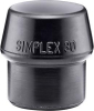 Schonhammerkopf SIMPLEX
D.100mm, Gummi Halder - More 3