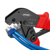 Crimp-Hebelzange
f. Twin Aderendhülsen
2x6,2x10 und 2x16qmm
KNIPEX - More 3