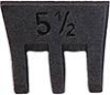 Hammerkeil SFIX
Gr. 5.1/2 - 40 mm Keilbreite      
f. 3000-4000 gr. Hämmer - P6800.0040 - More 3