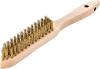 Handdrahtbürste Messing
gewellt 0,35mm 4-reihig
Lessmann - More 3