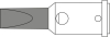 Ersatz-Lötspitze meißelförmig
gerade vern. 4.8 mm P9153.0115
(f. Gaslötset INDEPENDENT 75) - More 3