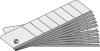 Abbrechklinge 25mm
Pack a 10 Stück
LUTZ BLADES - More 3