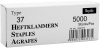 Stahl-Heftklammer Typ 37
6 mm - Industriequal.
5000-Stck-VE  P9349.0006 - More 3