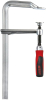 Schraubzwinge Ganzstahl mit 2-Komponenten-Heft 600x120mm Klappgriff Bessey - More 3