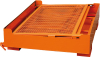 Arbeitsbühne zerlegbar
2 Personen, 250 kg,
Aufnahme breite Seite
RAL 2004, 1200x910 mm - More 4