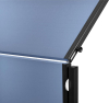Moderationswand
PREMIUM plus klappbar
Textil blaugrau - More 4