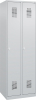 Garderobenschrank BASIC
B600xT500xH1850 mm
RAL 7035/7035, 2 Abteile - More 4