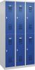 Garderobenschrank BASIC
B900xT500xH1850 mm
RAL 7035/5010, 3x2Abteile - More 4