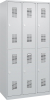 Garderobenschrank BASIC
B900xT500xH1850 mm
RAL 7035/7035, 3x2Abteile - More 4