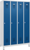 FORMAT Garderobenschrank
B1200xT500xH1950 mm
RAL 7035/5010, 4 Abteile - More 4