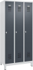 FORMAT Garderobenschrank
B900xT500xH1950 mm
RAL 7035/7016, 3 Abteile - More 4