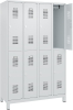 FORMAT Garderobenschrank
B1200xT500xH1950 mm
RAL7035/7035, 4x2 Abteile - More 4