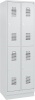 FORMAT Garderobenschrank
B600xT500xH1950 mm
RAL7035/7035, 2x2 Abteile - More 4