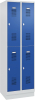 FORMAT Garderobenschrank
B600xT500xH1950 mm
RAL7035/5010, 2x2 Abteile - More 4