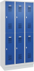 FORMAT Garderobenschrank
B900xT500xH1950 mm
RAL7035/5010, 3x2 Abteile - More 4
