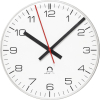 Funk-Wanduhr D 400 mm
 arab. Zahlen - More 4