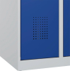 S/W-Gard.-Schrank EVOLO
bodenstehend
RAL 7035/7016, 2 Abteile - More 4