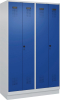S/W-Gard.-Schrank EVOLO
mit 100 mm hohem Sockel
RAL 7035/5010, 4 Abteile - More 4