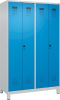 S/W-Gard.-Schrank EVOLO
mit 100 mm hohen Füßen
RAL 7035/5012, 4 Abteile - More 4