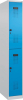Doppelst. Schrank EVOLO
bodenstehend
RAL7035/5012, 1x2Abteile - More 4