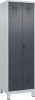 S/W-Gard.-Schrank EVOLO
mit 100 mm hohen Füßen
RAL 7035/7016, 2 Abteile - More 4
