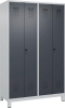 S/W-Gard.-Schrank EVOLO
mit 100 mm hohen Füßen
RAL 7035/7016, 4 Abteile - More 4