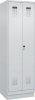 S/W-Gard.-Schrank EVOLO
mit 100 mm hohem Sockel
RAL 7035/7035, 2 Abteile - More 4