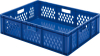 Transport-Stapelkasten
B800xT600xH210 mm
blau, Wände durchbrochen - More 4