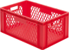 Transport-Stapelkasten
B600xT400xH270 mm
rot, Wände durchbrochen - More 4