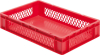 Transport-Stapelkasten
B600xT400xH145 mm
rot, Wände durchbrochen - More 4