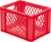 Transport-Stapelkasten
B400xT300xH270 mm
rot, kpl. durchbrochen - More 4