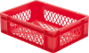 Transport-Stapelkasten
B400xT300xH120 mm
rot, kpl. durchbrochen - More 4